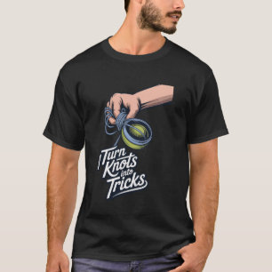 Camiseta Nudos para trucos Yoyo Spinner Freestyle Yo-Yo Hob