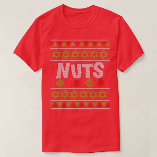 Camiseta Nueces castañas graciosas parejas coincidentes Fea (Diseño del anverso)