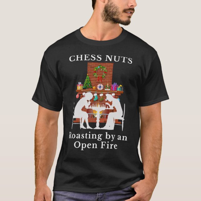 Camiseta Nueces de ajedrez tostando chico (Anverso)