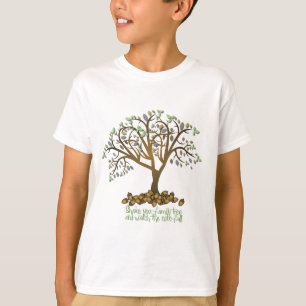 Camiseta Nueces de árbol de familia