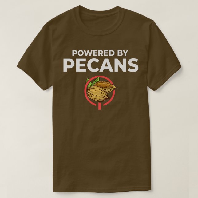 Camiseta Nueces de Pecan Cocinas pralinas de caramelo de ár (Diseño del anverso)