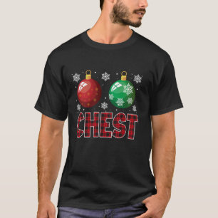 Camiseta Nueces de pecho coincidentes con castañas Navidade