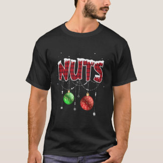 Camiseta Nueces de pecho de castañas de plástico rojo