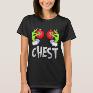 Camiseta Nueces de pecho que combinan castañas de Navidad C