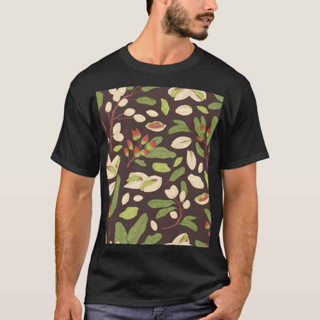 Camiseta Nueces de Pistachio: sin manchas negras. (Anverso)