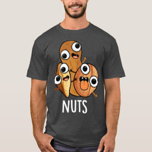 Camiseta Nueces Graciosas Bollas de Comida