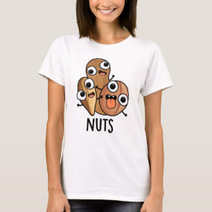 Camiseta Nueces Graciosas Bollas de Comida