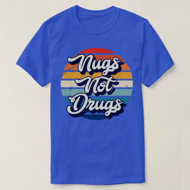 Camiseta Nueces no drogas (Diseño del anverso)