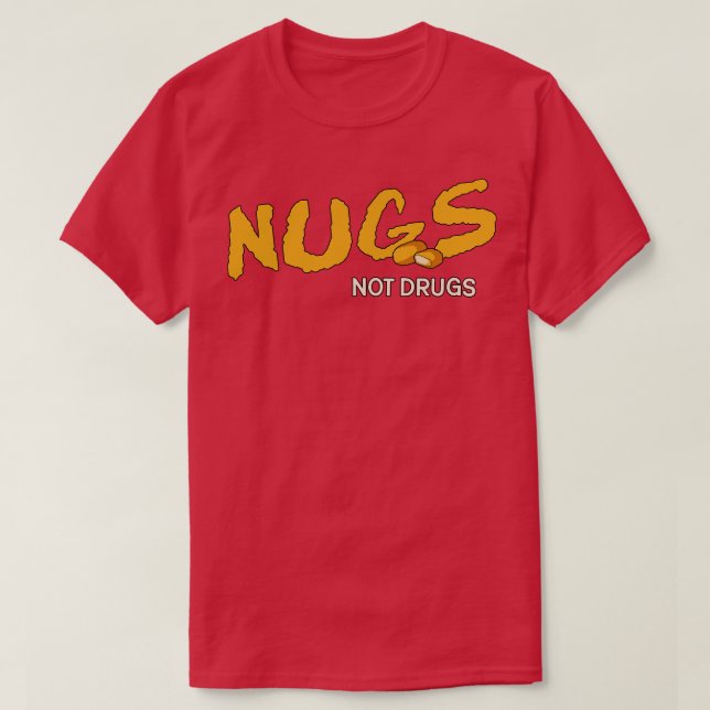 Camiseta Nueces no drogas (Diseño del anverso)