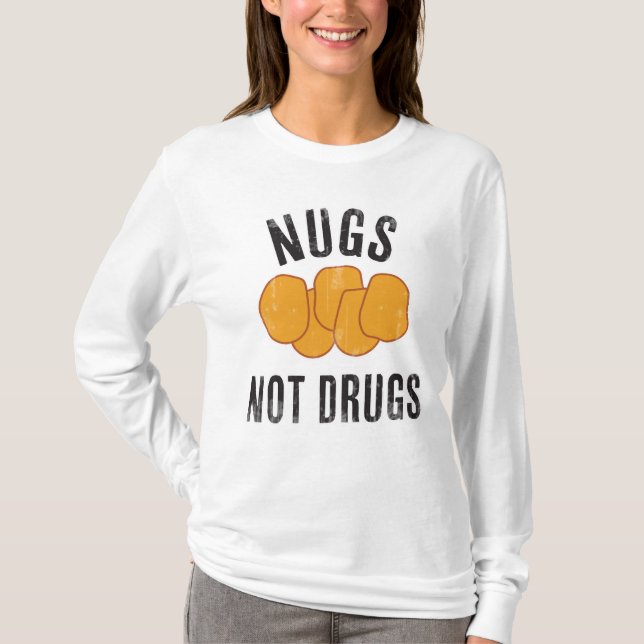 Camiseta Nueces no drogas (Anverso)