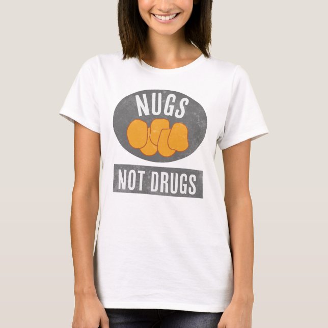Camiseta Nueces no drogas (Anverso)