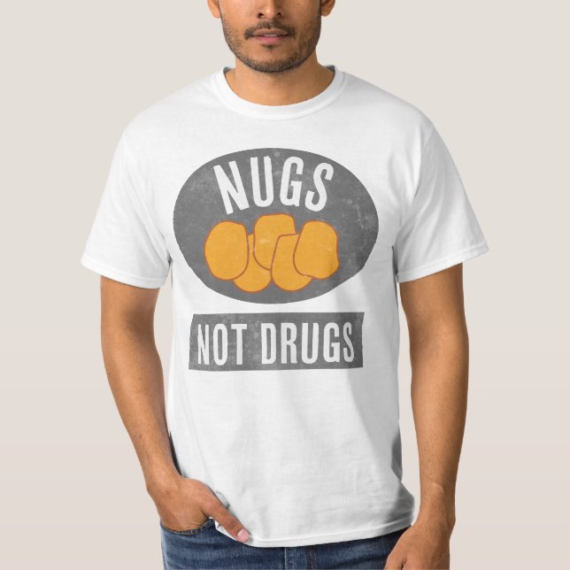 Camiseta Nueces no drogas (Anverso)