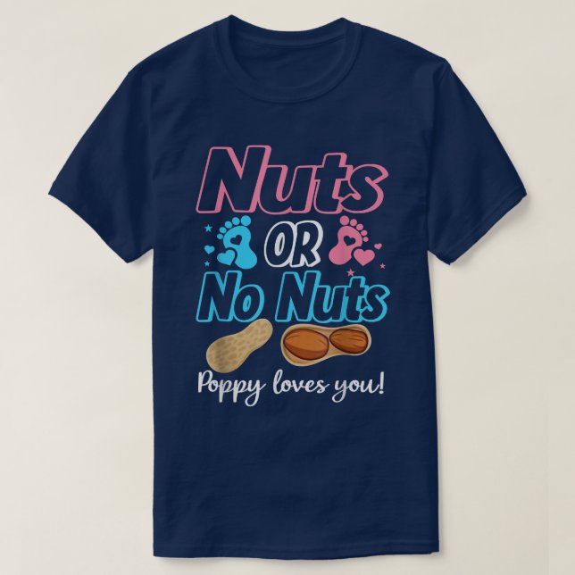 Camiseta Nueces O Ninguna Nuez Amor A La Adormidera El Géne (Diseño del anverso)