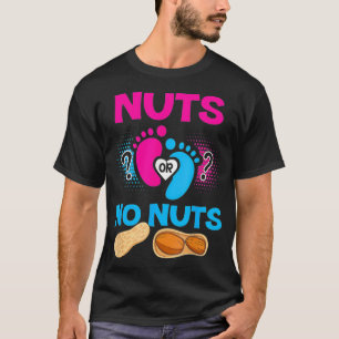 Camiseta Nueces o sin nueces Género revelan huevo de mamá d