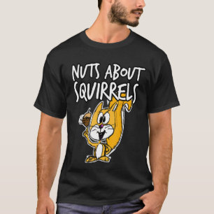 Camiseta Nueces sobre ardillas ardillas niños ardilla natur