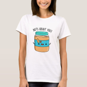 Camiseta Nueces sobre ti, divertido bollo de maní