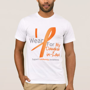 Camiseta Nuera anaranjada de la cinta del desgaste de la