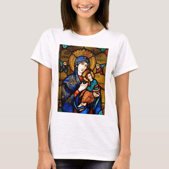 Camiseta nuestra dama de ayuda perpetua (Anverso)