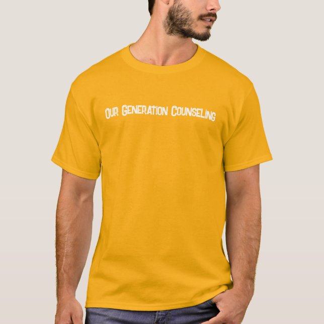 Camiseta Nuestra generación de consejería TShirt (Anverso)