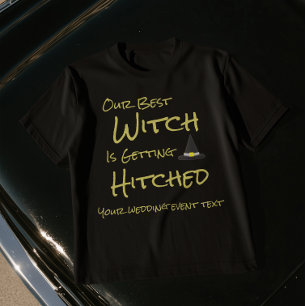Camiseta Nuestra Mejor Bruja Se Casa