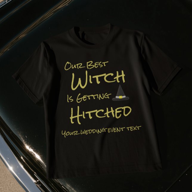 Camiseta Nuestra Mejor Bruja Se Casa (Subido por el creador)