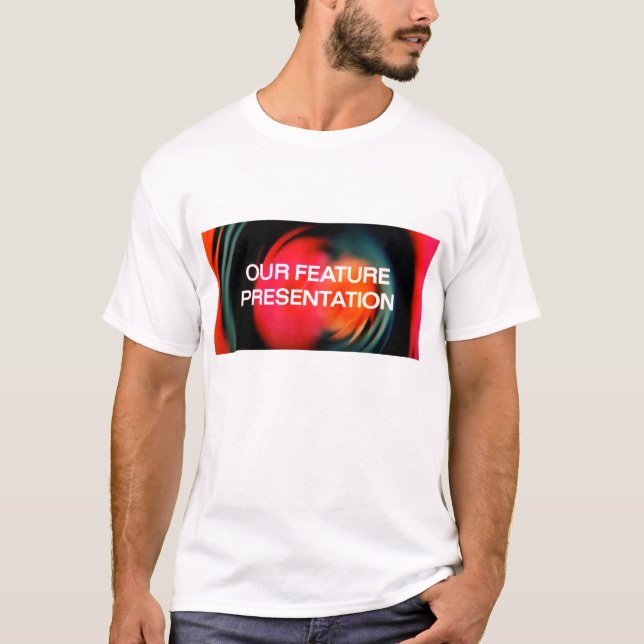 Camiseta Nuestra presentación de funciones (Anverso)