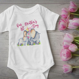 Camiseta Nuestra primera madre Día de la Madre y elefante b