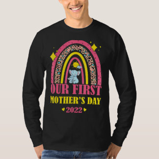 Camiseta Nuestra primera Mamá de madres elefantes del Día d
