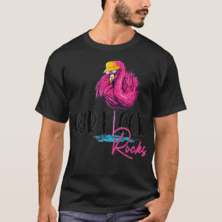 Camiseta Nuestra rebaño roza Flamingo Madre Abuelo