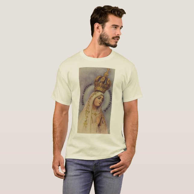 Camiseta Nuestra señora de Fátima (Anverso completo)