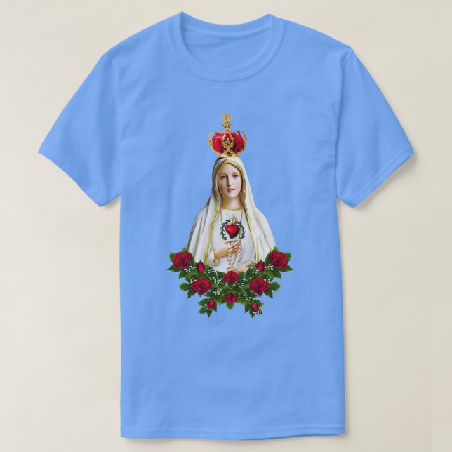 Camiseta Nuestra Señora de Fátima (Diseño del anverso)
