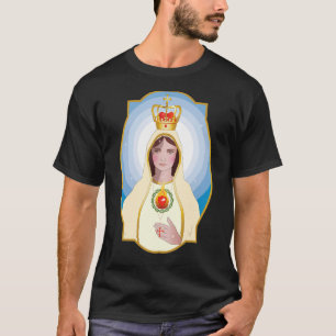 Camiseta Nuestra Señora De Fatima Rosary Oración Santa Bend