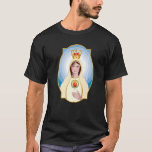 Camiseta Nuestra Señora De Fatima Rosary Oración Santa Bend