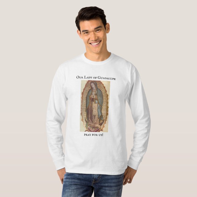 Camiseta Nuestra Señora de Guadalupe (Anverso completo)