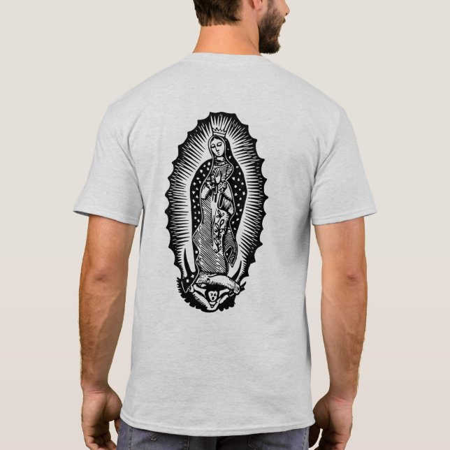 Camiseta Nuestra señora de Guadalupe (Reverso)