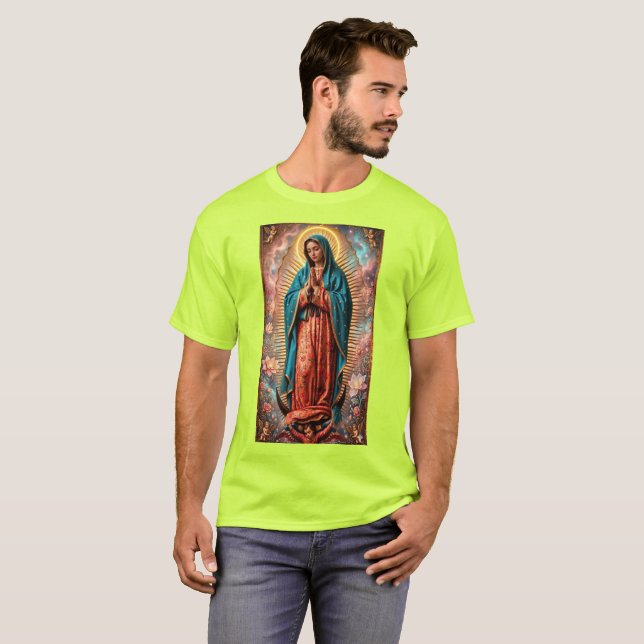 Camiseta Nuestra Señora de Guadalupe  (Anverso completo)
