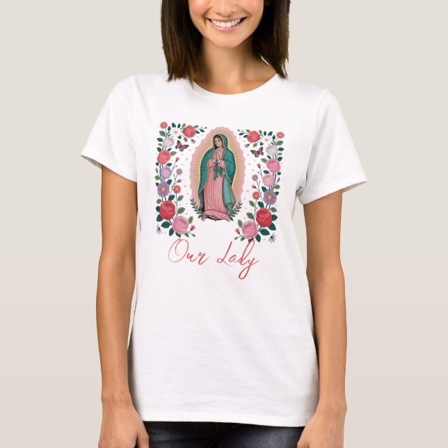Camiseta Nuestra Señora de Guadalupe  (Anverso)