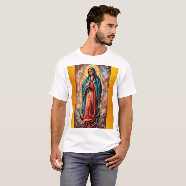 Camiseta Nuestra Señora de Guadalupe (Anverso completo)