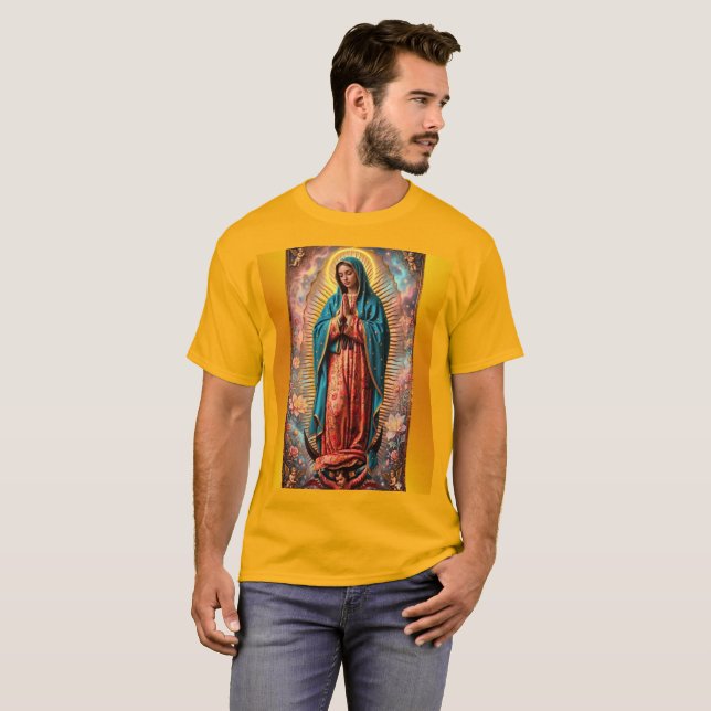 Camiseta Nuestra Señora de Guadalupe (Anverso completo)