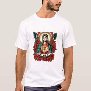 Camiseta Nuestra Señora de Guadalupe Madre María Viva Méxic