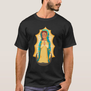 Camiseta Nuestra Señora De Guadalupe Madre Vintage María Mé