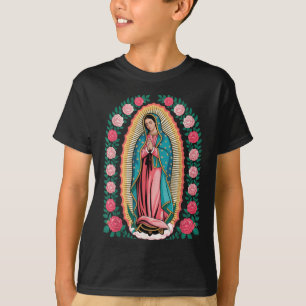 Camiseta Nuestra Señora De Guadalupe Sant Mary Impresión Po