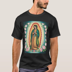 Camiseta Nuestra Señora De Guadalupe Sant Mary Impresión Po