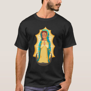 Camiseta Nuestra Señora De Guadalupe Virgen María México C