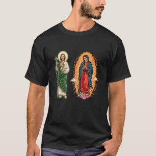 Camiseta Nuestra SEÑORA DE Guadalupe Y SAN Judas Tadeo