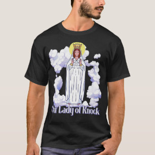 Camiseta Nuestra Señora de Knock Irlanda Oración Santos Cat