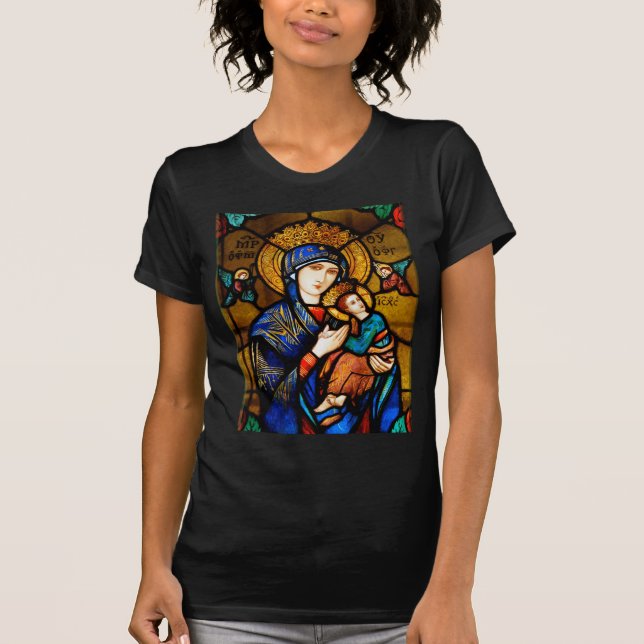 Camiseta nuestra señora de la ayuda perpetua (Anverso)