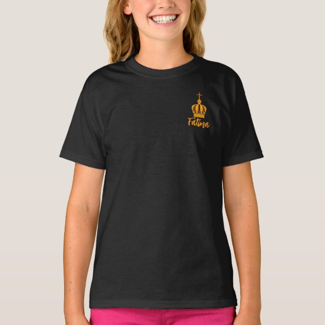 Camiseta Nuestra Señora de la Corona de Fátima (Anverso)