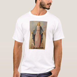 Camiseta Nuestra señora de la madre bendecida rosario Maria