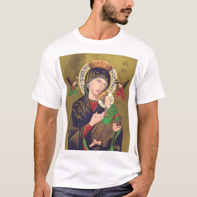 Camiseta Nuestra Señora de la Perpetua Ayuda (Anverso)